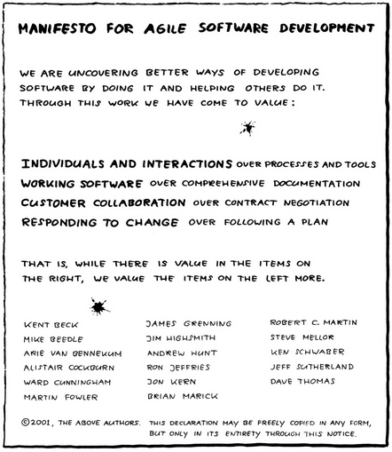 El supuesto interés por AGILE, ¿es algo \"MORE THAN WORDS\"?
