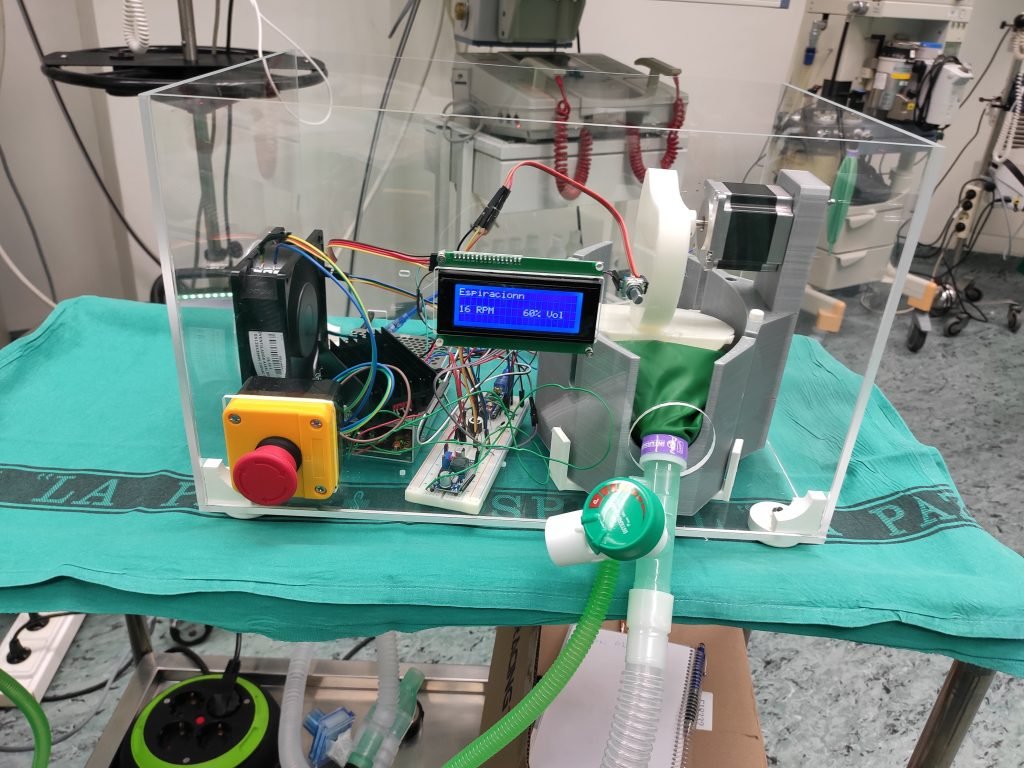 Prototipo HelpAir con 3DPrinting e IoT