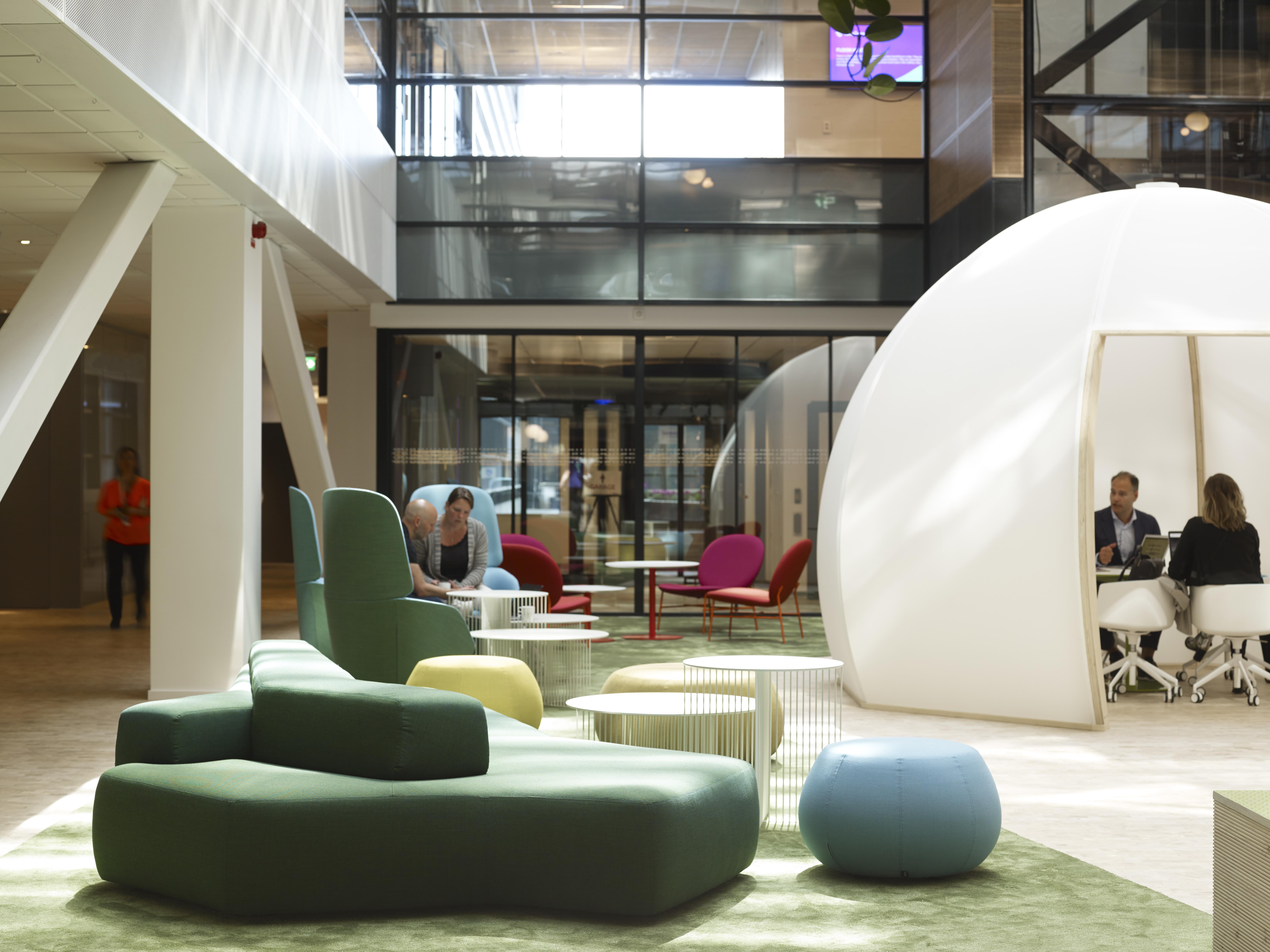 Nuevas oficinas de Telia en Estocolmo