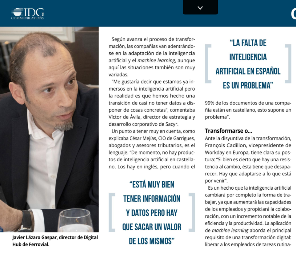 El futuro de los datos, en manos de la Inteligencia Artificial